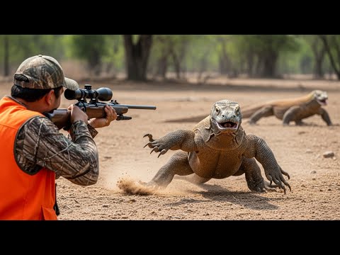 Видео: Самая опасная ОХОТА НА ДИКИХ ЖИВОТНЫХ 💥 Фермеры и охотники сталкиваются с КОМОДСКИМ ВАРАГОНОМ и б...