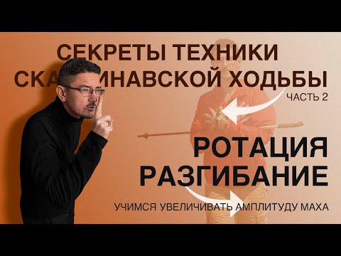Видео: Секреты техники скандинавской ходьбы  Урок №2