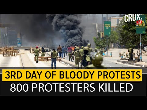 Видео: Танзания. День 3: Протестующие продолжают вступать в стычки с полицией.