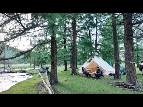 Видео: Завхан аймаг Солонготын даваа, Цэцүүх гол & Camping on the bank of a Tsetsuuh river ASMR 