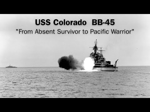 Видео: USS Colorado BB 45 — «От безвестного выжившего до воина Тихого океана»