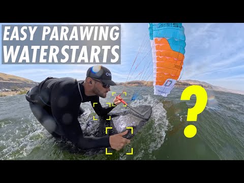 Видео: Как легко научиться запускать параплан на воде