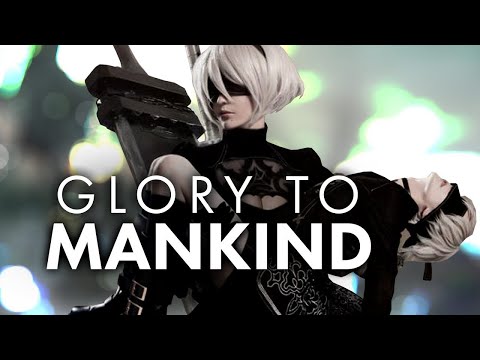 Видео: Как Nier: Automata рассказывает лучшую басню о человечности (Озвучка)