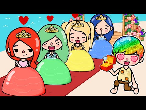 Видео: Не выбирайте не ту принцессу | История жизни Toca | Toca Boca