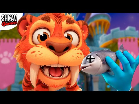 Видео: ЧЕМ НАКОРМИТЬ САБЛЕЗУБОГО ТИГРА??? в Pets & Stuff VR / Часть 9 /