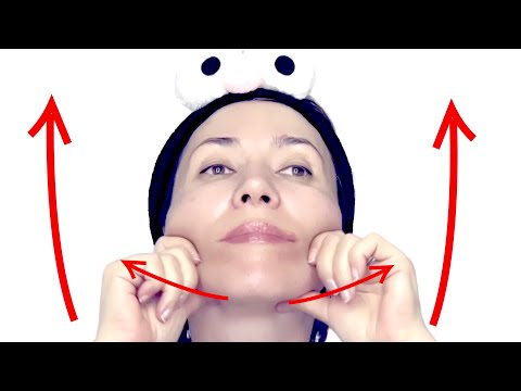 Видео: Лимфодренажный массаж для подтяжки лица в домашних условиях | Розовое масло в домашних условиях