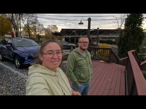 Видео: Осень в Америке/ Снова на машине по Нью Джерси 