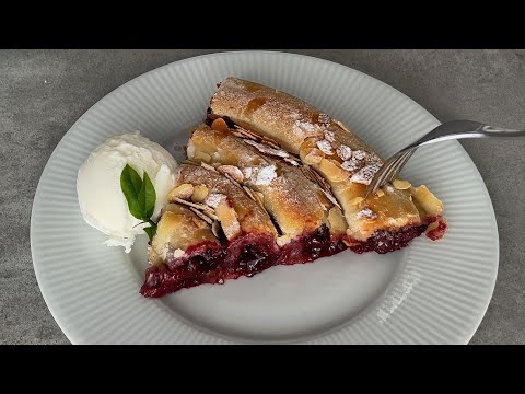 Видео: Ідеальний Вишневий Штрудель, ЯКИЙ НІДЕ НЕ КУПИШ. Класичний рецепт - нова подача 🔥