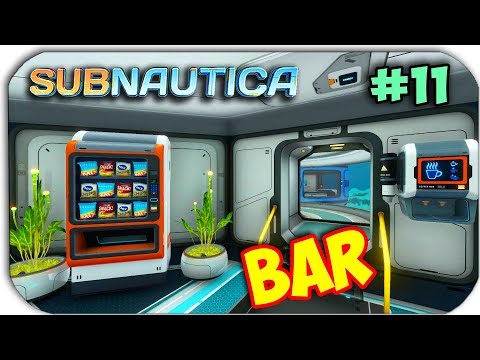 Видео: Subnautica - КАК ПОСТРОИТЬ БАР И РЕШИТЬ ВСЕ ПРОБЛЕМЫ С ЕДОЙ И ВОДОЙ #11