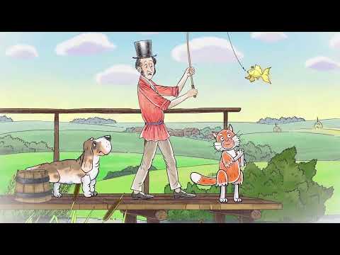 Видео: 20  серия Пушкин и золотая рыбка