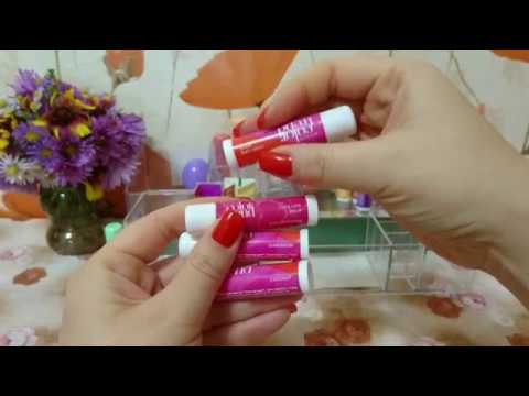 Видео: Моя косметичка. Бальзамы для губ. (запрос)