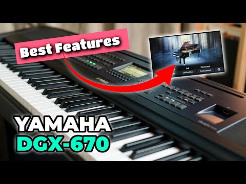 Видео: 4 причины, по которым Yamaha DGX-670 лучше клавишных инструментов и цифровых пианино