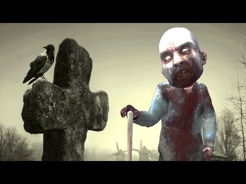 Видео: МАНЬЯК ГРОБОВЩИК И СТРАШНОЕ КЛАДБИЩЕ - CS:GO Прятки (Маньяк КС ГО)