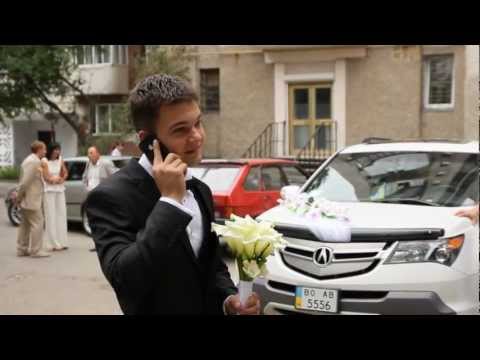 Видео: Весілля Назара та Олі, р-н "Братіслава", ч.1