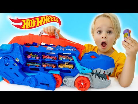 Видео: Крис играет с машинками и спасает Hot Wheels City