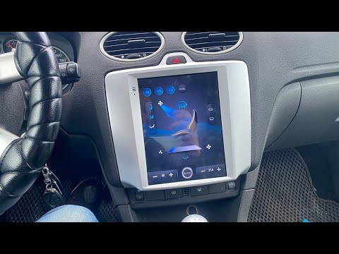 Видео: Магнитола Tesla (Тесла) на Ford Focus 2 (2005 - 2011) с кондиционером #megazvuk