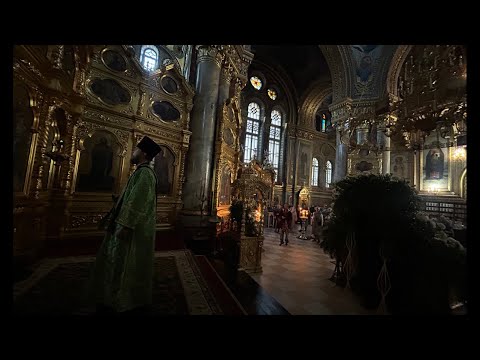 Видео: Всенощное бдение Гавриилу Афонскому