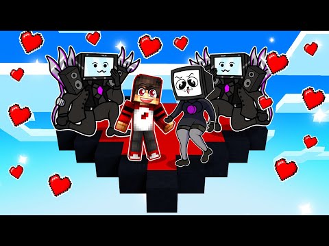 Видео: Мы ЗАПЕРТЫ В ОДНОМ СЕРДЦЕ с ТИТАНОМ ТВ МЕНОМ и ТВ ВУМЕН!