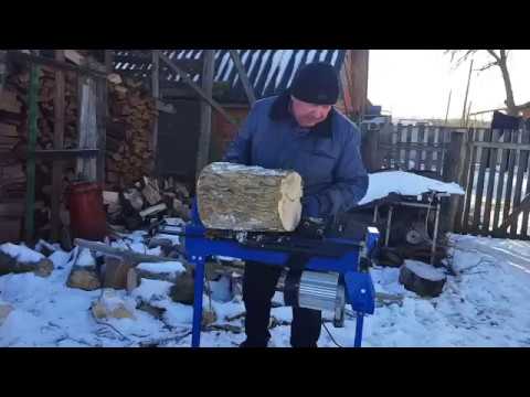 Видео: Дровоколл scheppach hl 650 Первый день работы #scheppach