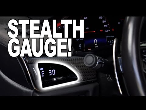 Видео: Насколько хорош датчик P3 Gauge Pod? | Полная установка и обзор Cadillac на ATS и CTS