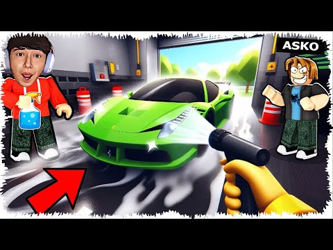 Видео: Аско екеуміз машин жудық | Кімнің мойкасы мықты (ROBLOX)