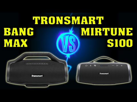 Видео: Tronsmart Bang Max vs Tronsmart Mirtune S100. Музыкальный тест.  Сравнение двух колонок.