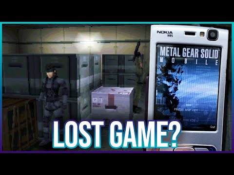 Видео: Эта игра Metal Gear была спрятана на телефоне Nokia.