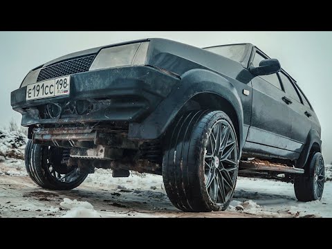 Видео: Легенда из 90х. Девятка полный привод, дизель. Тарзан.