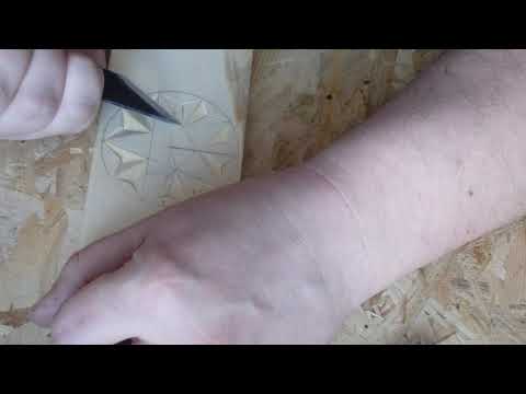 Видео: Как вырезать пятиконечную  звезду.