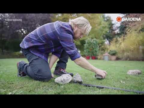 Видео: Cистема подземного полива Gardena
