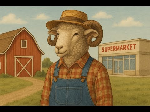 Видео: BARAN ОТКРЫЛ ФЕРМЕРСКИЙ МАГАЗИН, Farming & Supermarket Simulator #1