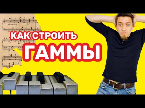 Видео: Как построить ГАММЫ. Самый ПРОСТОЙ способ 🎹