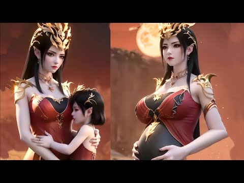 Видео: Расколотая Битвой Синева Небес - Пилюля Сяо Яня для Дочки! Королева Медуза станет Мамой!