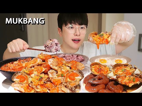 Видео: КРАБЫ, МАРИНОВАННЫЕ В СОЕВОМ СОУСЕ МУКБАНГ Mukbang