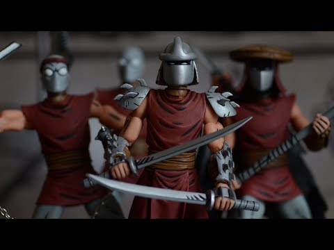 Видео: Шреддер И Клан Фут - Обзор Эксклюзивного Набора От НЕКА