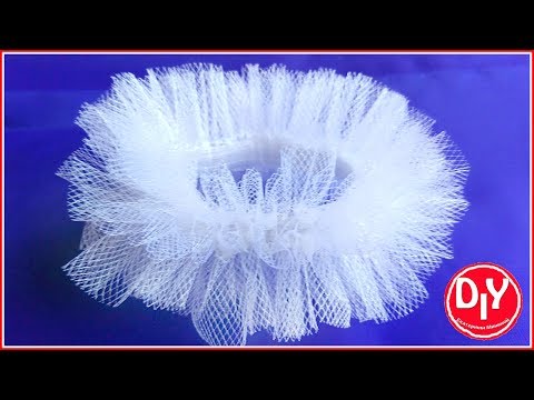 Видео: Резиночка из фатина на пучек и на хвостик/DIY/Мастер класс