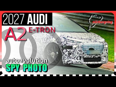 Видео: Audi A2 e-tron 2027 года (электромобиль) // ШПИОНИЧЕСКИЕ ФОТО