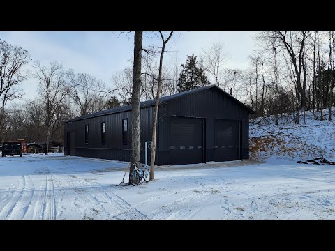 Видео: Гараж мечты. Завершение стройки.