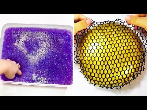 Видео: Удовлетворяющая слизь ASMR | Расслабляющее видео слизи #  549