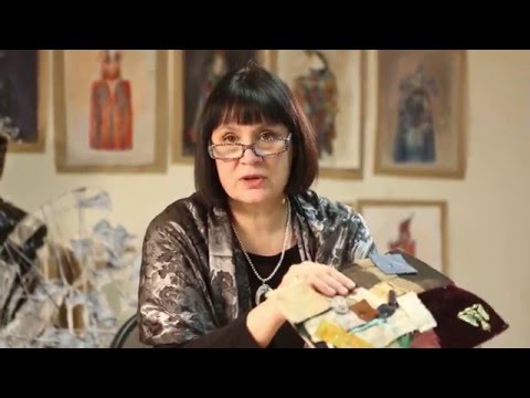 Видео: Театральный костюм, видеоурок №4. Екатерина Устинова