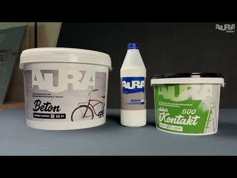 Видео: 16. Aura Dekor Beton  Эффект «Морозный бетон»