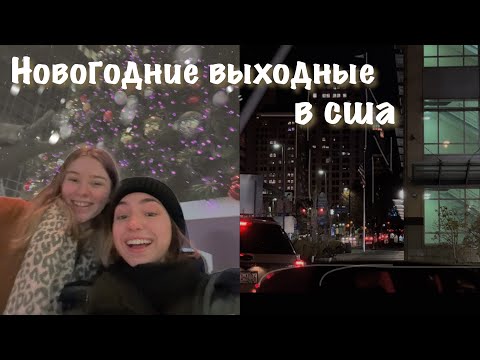 Видео: vlog 46| новогодние выходные в сша| учёба в Америке