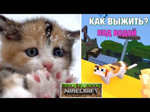 Видео: ВЫЖИВАНИЕ в МАЙНКРАФТ АКВАПАРКЕ ПОД ВОДОЙ вместе С КОТЁНКОМ 🙀 СПАСАЮ КОТЁНКА от ЗОМБИ Майнкрафт