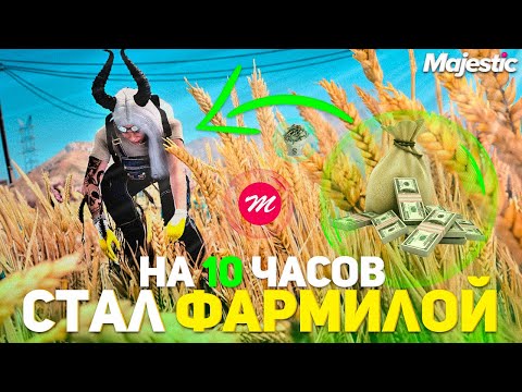 Видео: Я ФАРМИЛ 24 ЧАСА и ЗАРАБОТАЛ №.000.000 $ на MAJESTIC RP GTA 5 RP