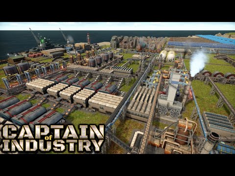 Видео: 🔴Captain of Industry Первый взгляд. #1