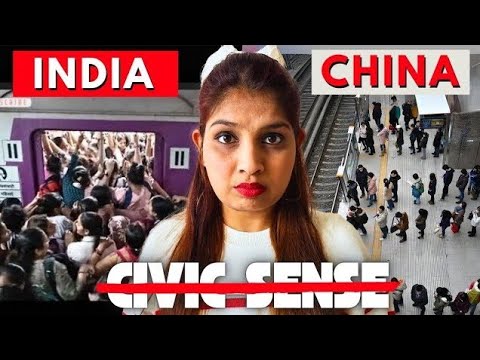 Видео: Гражданское чувство Китая против Индии — это действительно шокирует... 🇨🇳 Китай против Индии... Я...