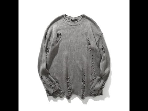 Видео: Вяжем модные "дыры" спицами