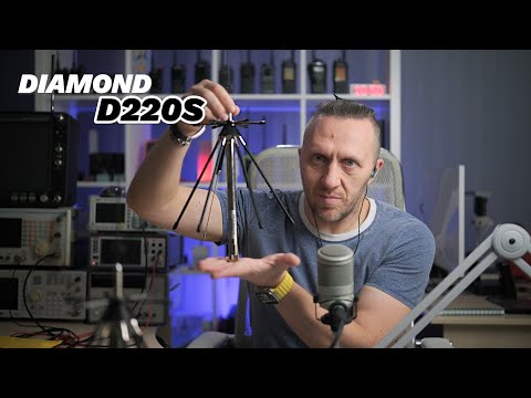 Видео: Diamond D220s. Автомобильная антенна на 100-1600 МГц!