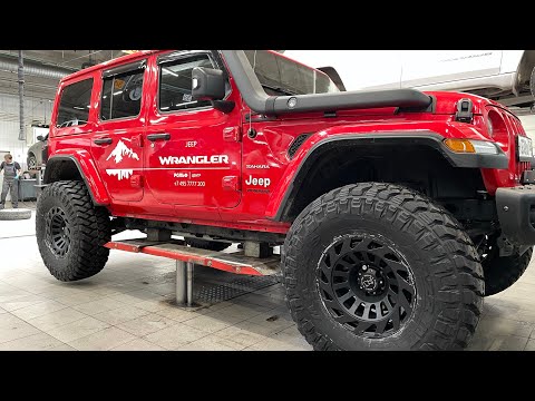 Видео: Установка 37 колёс