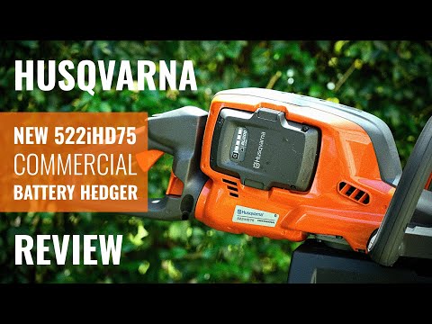 Видео: Обзор аккумуляторной садовой машины Husqvarna 522iHD75 Commercial (обновлённый)